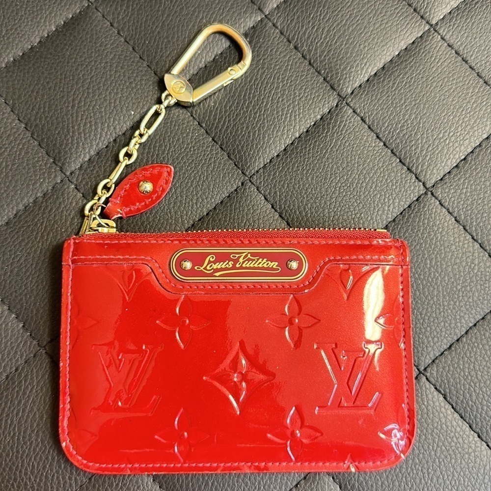 Louis Vuitton Key Cles Red
